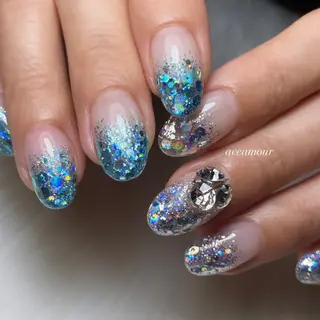 ネイル ネイル/耳つぼ /新ホワイトニングのネイルデザイン