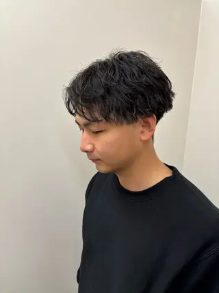 メンズ と きのヘアスタイル