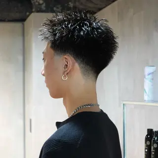 ショート メンズ スパイキーショート/ 短髪/渋谷/kiyoのヘアスタイル