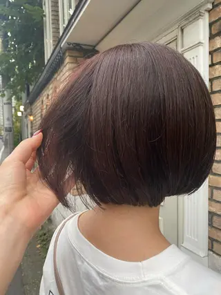 ショート カラー お任せヘア☘️☘️ 及川渚のヘアスタイル