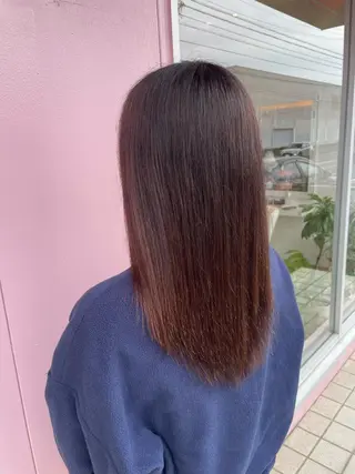 セミロング カラー 【史上最高】口コミ No.1/ナツキのヘアスタイル