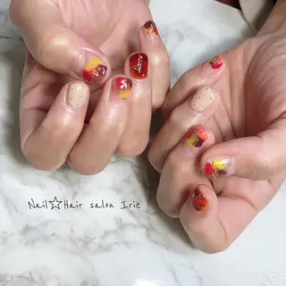 ネイル Hair salon Irie所属・與儀 知佳のネイルデザイン