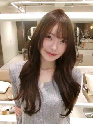 ロング カラー 乃天 ﾉｱのヘアスタイル