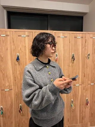 ショート パーマ HairModeKT 中原のヘアスタイル