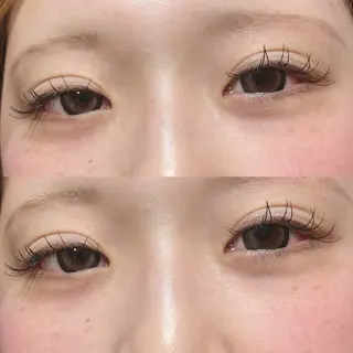 マツエク・マツパ アイラッシュ＆ネイル専門店　CURAR【クラル】 茅ヶ崎店所属・山 内のマツエク・マツパデザイン