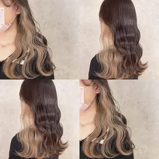 カラー 渋谷:インナーカラー ／🍒エリカ🍒のヘアスタイル