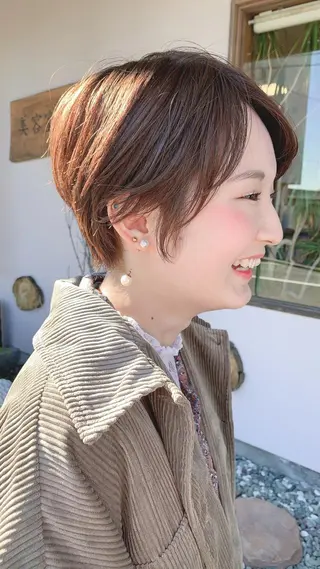 ショート 狩野 純一郎のヘアスタイル