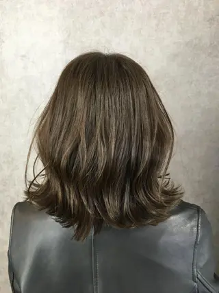 ミディアム カラー ツイストスパイラル パーマ🟡KYOUのヘアスタイル