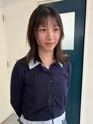 ミディアム YUUKI🧚🏾 /レイヤーのヘアスタイル