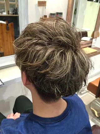 カラー メンズ メンズ指名多数!! SiLO 田島のヘアスタイル