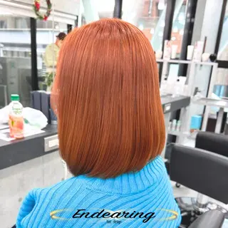 カラー 柳田 怜那/銀座 Endearingのヘアスタイル