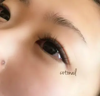 セミロング マツエク・マツパ ツメトマツゲ .のネイルデザイン