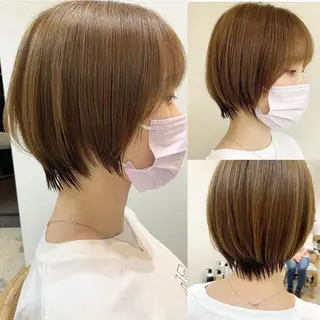 ショート ショート&ボブ井上 菜樹のヘアスタイル