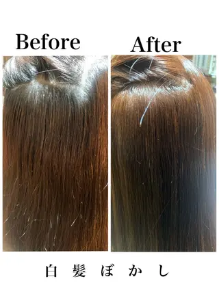 カラー 龍 門のヘアスタイル