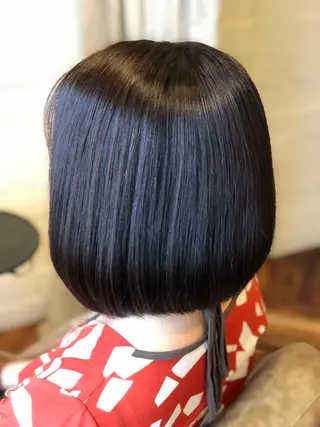 ミディアム カラー 口コミ評価4.9⭐︎ カワナベ　マサシのヘアスタイル