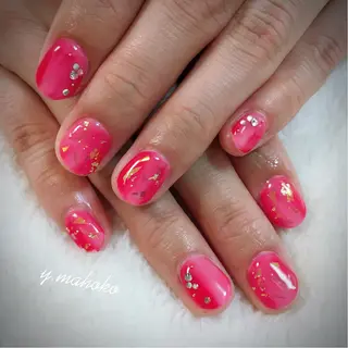 ネイル She nail studio 原宿所属・パラジェル有/ スカルプ/mahoのネイルデザイン