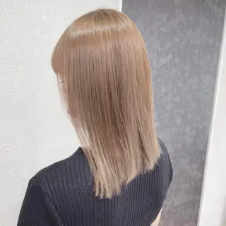 ロング カラー 🔥ブリーチカラー 槙川のヘアスタイル