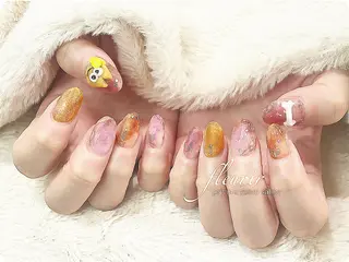 ネイル フルリール 【プライベートサロンのネイルデザイン