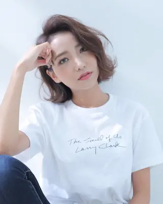 セミロング 指名支持率NO.1 スタイリストのヘアスタイル