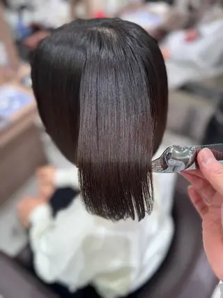 ミディアム カラー 指原 仁のヘアスタイル