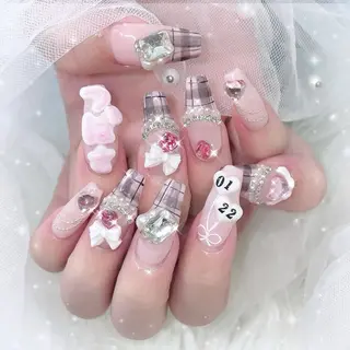 ネイル Lee Nails チップ長さだし専門店のネイルデザイン