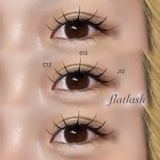 マツエク・マツパ Mell Yuuna ♡パリエク /束感のマツエク・マツパデザイン