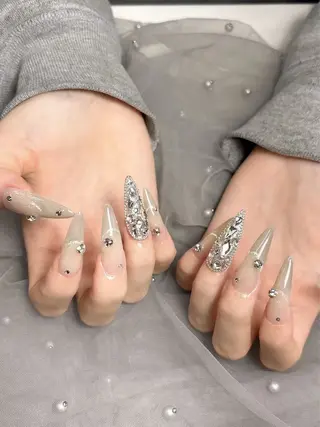 ネイル W &nail所属・lu miのネイルデザイン