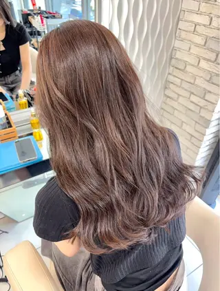 ロング ABE SYOKAのヘアスタイル