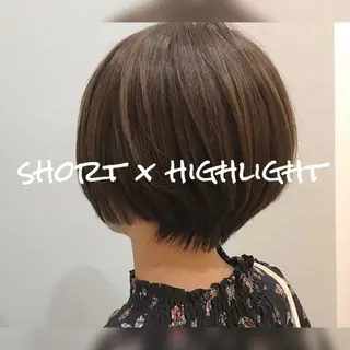 ショート カラー 【浜松・豊橋】 ニシモトのヘアスタイル