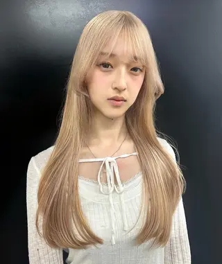 ロング カラー null 《 栞 》のヘアスタイル