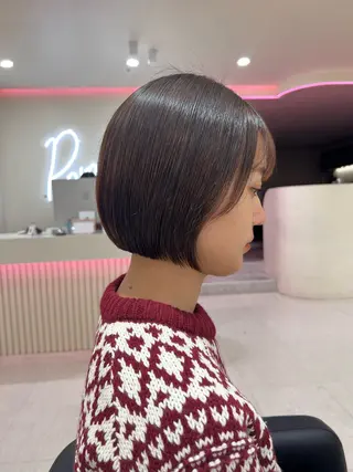ショート ✨池袋で1番キレイな ボブ✂️ケンボーのヘアスタイル
