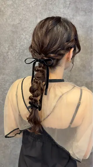 ヘアアレンジ cocoa【ココア】船橋所属・cocoa船橋🦄 chinamiのヘアスタイル