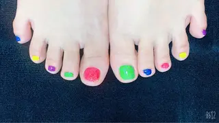 ネイル The Best Beauty受付担当のヘアスタイル