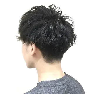ショート パーマ voice所属・voice 相良のヘアスタイル