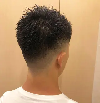 ショート パーマ メンズ HIRO GINZA BARBER SHOP 大阪所属・木村 りきのヘアスタイル