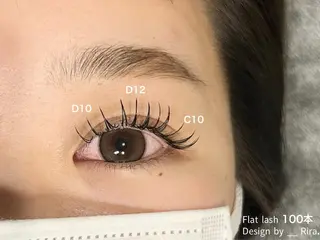 マツエク・マツパ Myu 𝖱𝗂𝗋𝖺のマツエク・マツパデザイン