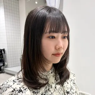 ミディアム soto.所属・ミディアム♡ 石川優奈のヘアスタイル