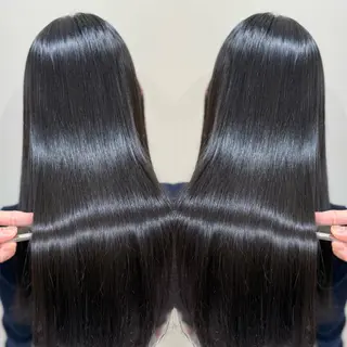 ロング 髪質改善縮毛矯正🫧 村上蒼生のヘアスタイル