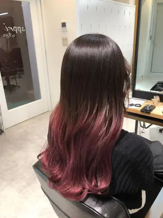 ロング カラー collet矢島/ ブリーチ指名No.1のヘアスタイル