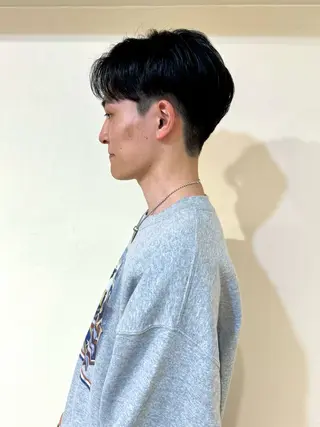 ショート メンズ ヤマグチ リョウのヘアスタイル