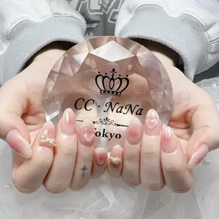 ネイル CC NaNa ワンホンネイル🌙Nのネイルデザイン