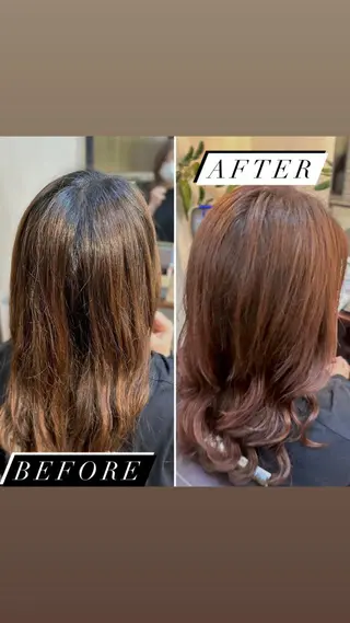 カラー カットモデル募集長澤 拓弥のヘアスタイル