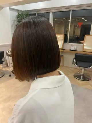 ミディアム 山下夕月 ショート🫧ボブのヘアスタイル