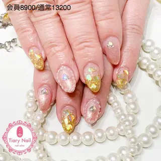ネイル 💗🪽Tiary Nail🪽💗のネイルデザイン