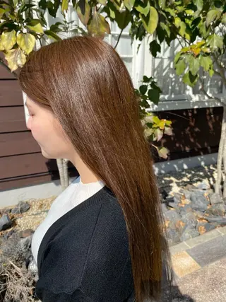 ミディアム カラー 有田 隼のヘアスタイル