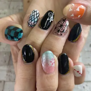 ネイル 林 珠里のネイルデザイン