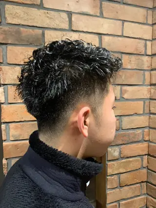 パーマ カット無料 今野卓杜のヘアスタイル