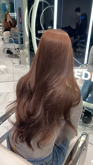 ロング カラー ヘアアレンジ RioN/網紅ヘア 🩶透明感艶カラーのヘアスタイル