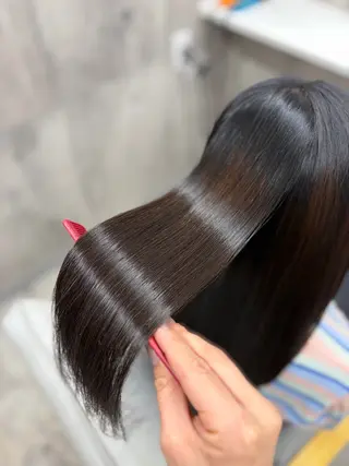 セミロング ageless/ nana/髪質改善のヘアスタイル