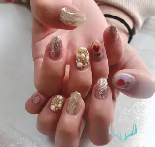 ネイル Peachy 🍑のネイルデザイン